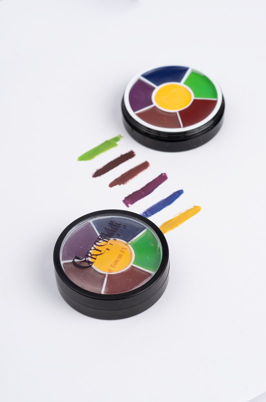 Trauma bruise color wheel